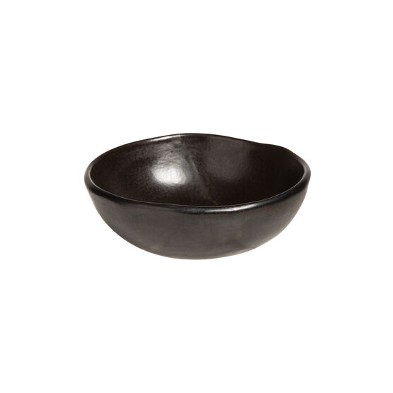 Black ceramic small bowl